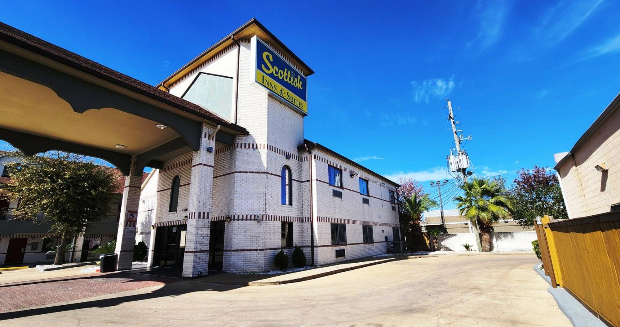 Scottish Inn & Suites Sam Houston Parkway Exterior foto